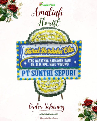 Papan Bunga Duka di Nambo Ilir