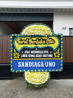 Papan Bunga Duka di Nambo Ilir