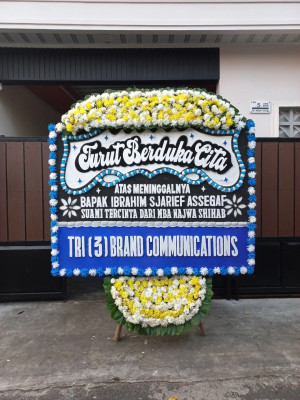 Papan Bunga Duka di Nambo Ilir